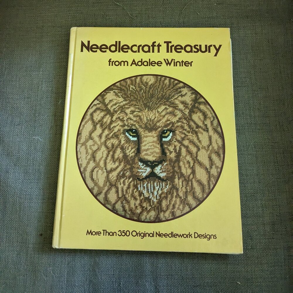 Vintage BOOK-Needlecraft Treasury from Adalee Winter